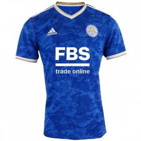 Jalkapallo Pelipaidat Leicester City Kotipaita 2021-2022 Lyhythihainen